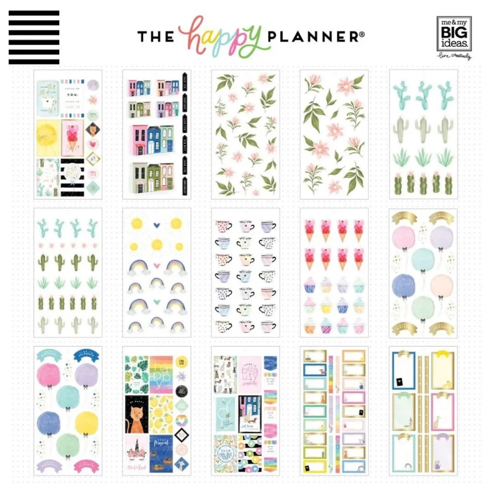 The Happy Planner “Happy Illustrations” Sticker Book